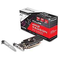 Видеокарта AMD Radeon Sapphire RX 6400 Pulse Gaming (11315-01-20G) Low profile 4Gb GDDR6 HDMI+DP RTL