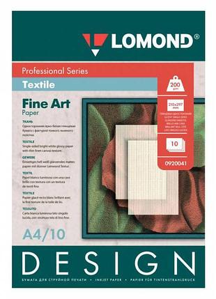 Бумага LOMOND Дизайнерская бумага Глянцевая "Ткань"200/А4/10л, фото 2