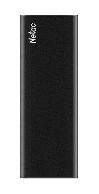 Внешний накопитель SSD USB3.2 Netac 2TB Z Slim (NT01ZSLIM-002T-32BK) Black Type-C - фото 1 - id-p212727598
