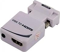 KS-is KS-427 Адаптер VGA(15M) - HDMI(F)+audio