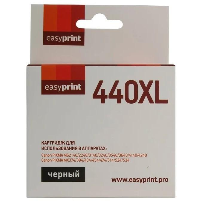 Картридж EasyPrint IC-PG440XL Black для Canon PIXMA MG2140/2240/3140/3240/35403640/4140/4240 - фото 1 - id-p212716175
