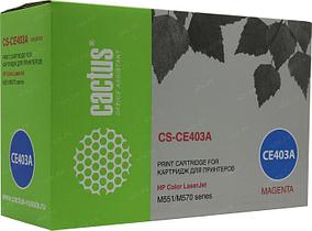 CE403A_CACTUS Картридж CACTUS (CS-CE403AV) для HP CLJ Color M551 series, пурпурный, 6000 стр