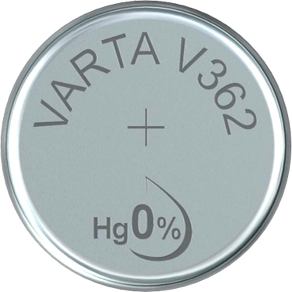 Батарейка Varta 362 (SR721SW) BL1 Silver Oxide 1.55V (1/10/100) (1 шт.) - фото 1 - id-p214265605