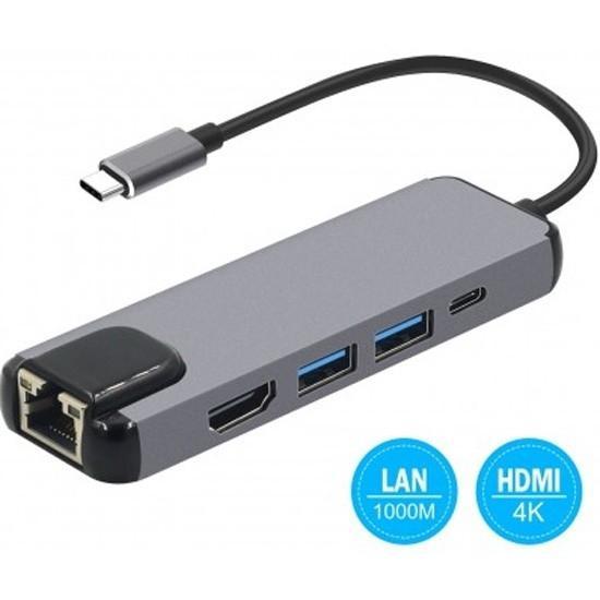 KS-is KS-561 Док станция USB-C 5 в 1 - фото 1 - id-p219251062