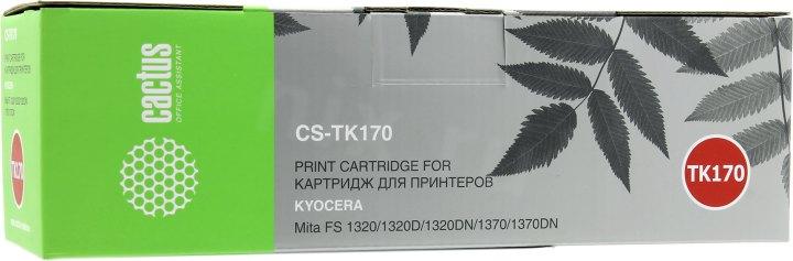 Картридж лазерный Cactus CS-TK170 TK-170 черный (7200стр.) для Kyocera Mita FS 1320/P2135 - фото 1 - id-p214267814