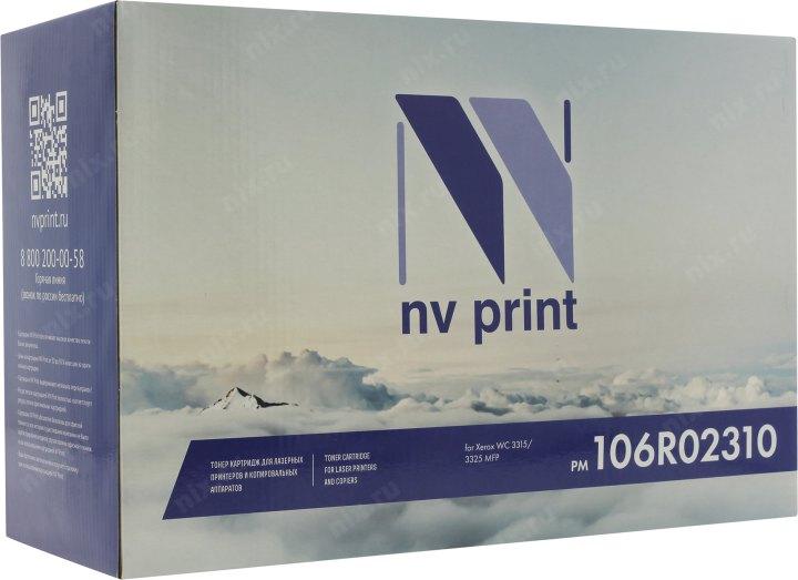 Картридж NV-Print аналог 106R02310 для Xerox Workcentre 3315/3325 - фото 1 - id-p222074290