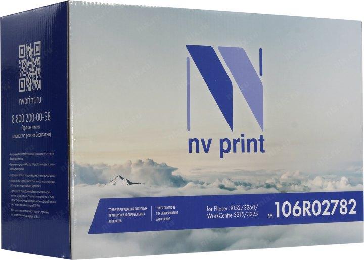 Картридж NV-Print аналог 106R02782 для Xerox Phaser 3052/3260 WorkCentre 3215/3225 - фото 1 - id-p215798856