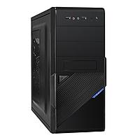 Exegate EX284022RUS Корпус Minitower BA-201 Black, mATX, без БП, 2*USB, Audio