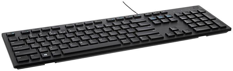 Клавиатра Dell Keyboard KB216; USB; Black; English version - фото 1 - id-p216355924