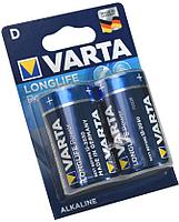 Батарейка Varta LONGLIFE POWER (HIGH ENERGY) LR20 D BL2 Alkaline 1.5V (4920) (2/20/100) VARTA 04920121412