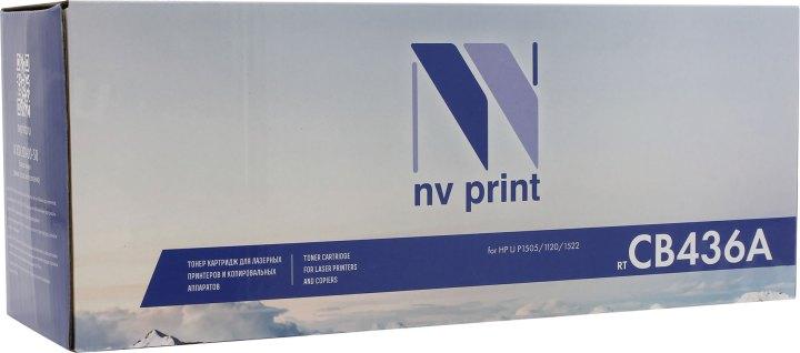 Картридж NV-Print аналог CB436A для HP LJ P1505/M1120mfp/M1522MFP - фото 1 - id-p212410018