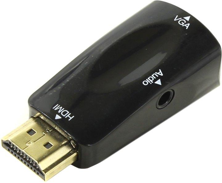 Orient C118 Переходник HDMI (M) -- VGA (15F) + audio - фото 1 - id-p221560694