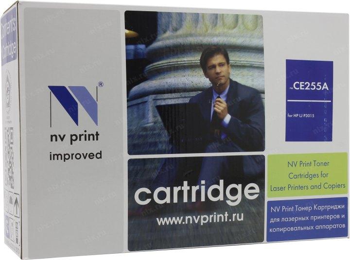 Картридж NV-Print аналог CE255A для HP LJ P3015 - фото 1 - id-p214262582