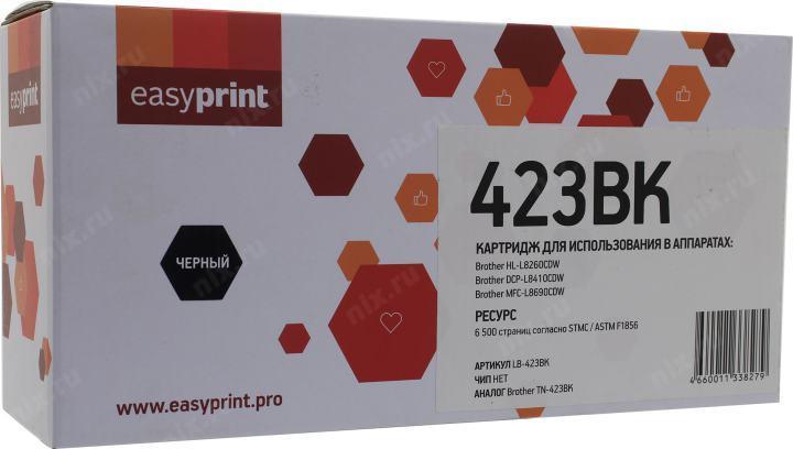 Easyprint TN-423Bk Тонер-картридж для Brother HL-L8260CDW/DCP-L8410CDW/MFC-L8690CDW (6500 стр.) черный - фото 1 - id-p203912751