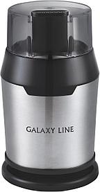 Кофемолка Galaxy Line GL 0906 200 Вт, Вместимость контейнера 60 г. сист.помол.: ротац. нож черный/серебристый