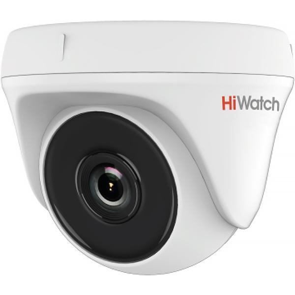Камера видеонаблюдения HiWatch DS-T233 2.8-2.8мм HD-TVI цветная корп.:белый - фото 1 - id-p203911997