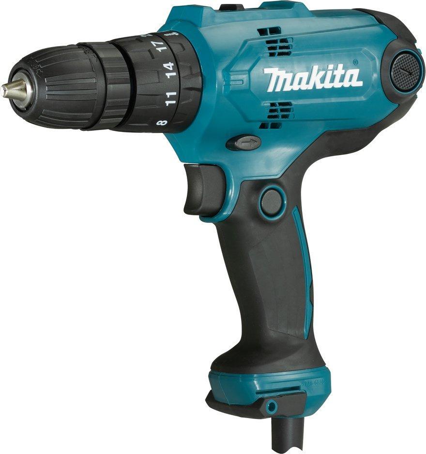 Дрель ударная Makita HP0300 320Вт патрон:быстрозажимной реверс - фото 1 - id-p206780667