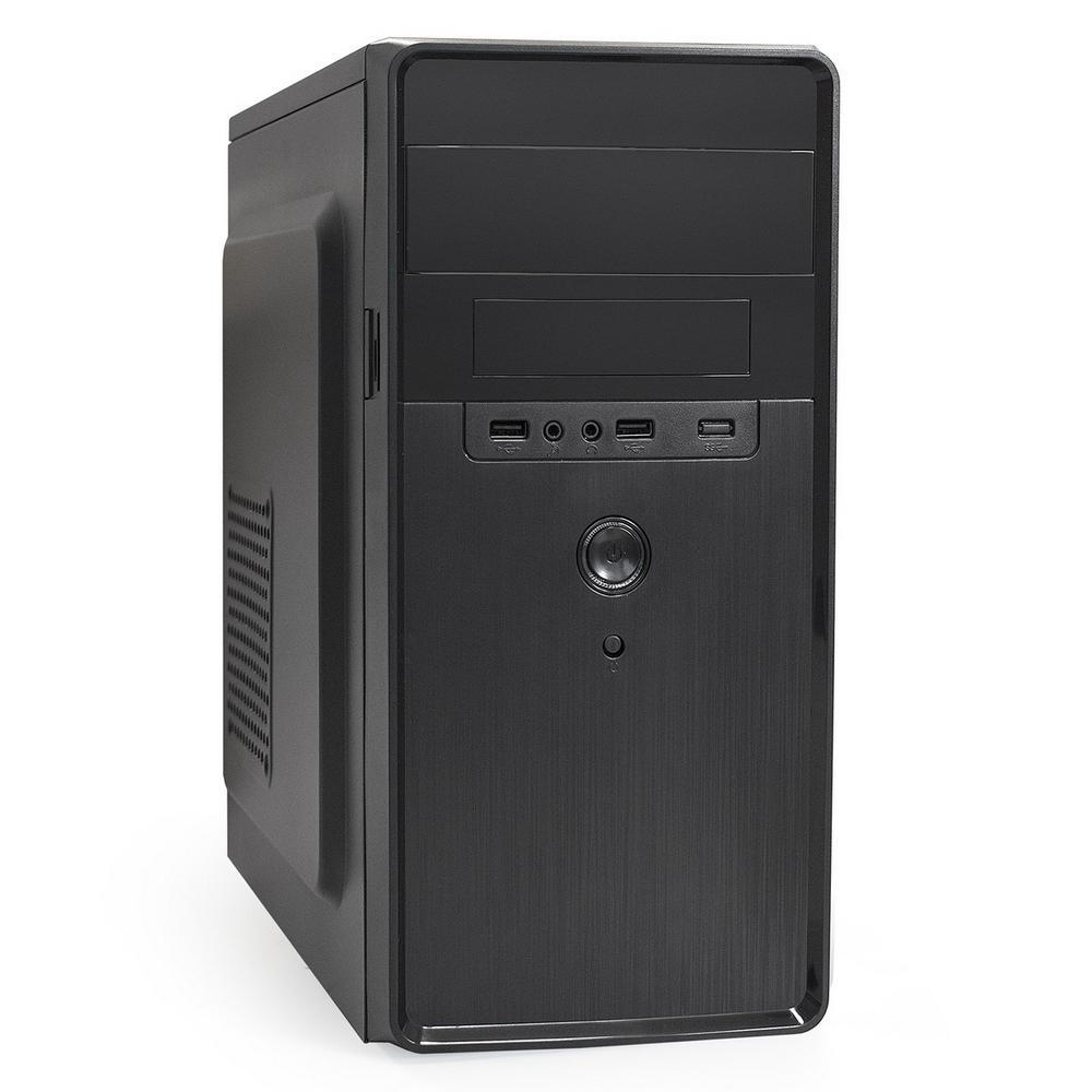 Exegate EX286425RUS Корпус Minitower ExeGate BA-309-400W-8 (mATX, БП AA400 с вент. 8см, 2*USB, HD аудио, - фото 1 - id-p203914793