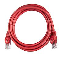 Патч-корд ACD-LPU5E-20R Cat5e UTP 24AWG 4Pair, 7/0.18мм CCA Красный, 2.0м, (741531)