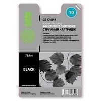 Картридж Cactus CS-C4844 (№10) Black для HP 2000/2500/B1000/1100/1200/2200/2300/2600/2800(восстановлен из б/у)