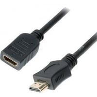 Кабель HDMI v1.4 CC-HDMI4X-0.5M Gembird 0.5м удлинитель M-F /Cablexpert/