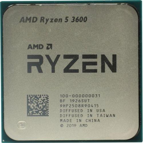 CPU AMD Ryzen 5 3600 OEM (100-000000031) {3.6GHz up to 4.2GHz Without Graphics AM4} - фото 1 - id-p222366495