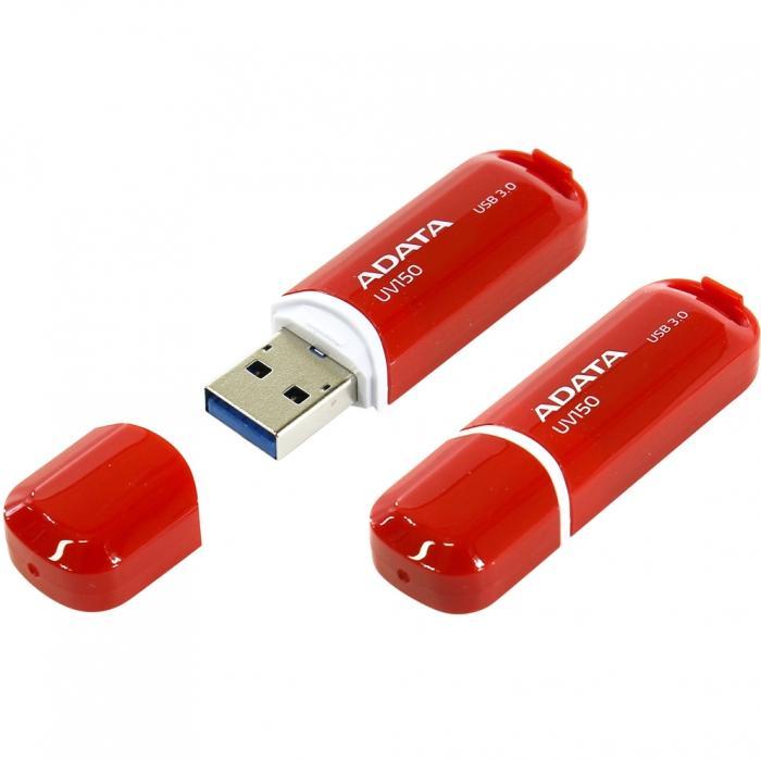 Накопитель A-DATA DashDrive UV150 AUV150-64G-RRD USB3.0 Flash Drive 64Gb - фото 1 - id-p204272473