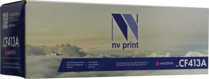 Картридж NV-Print аналог CF413A Magenta для HP LJ M452/M477 - фото 1 - id-p216983158
