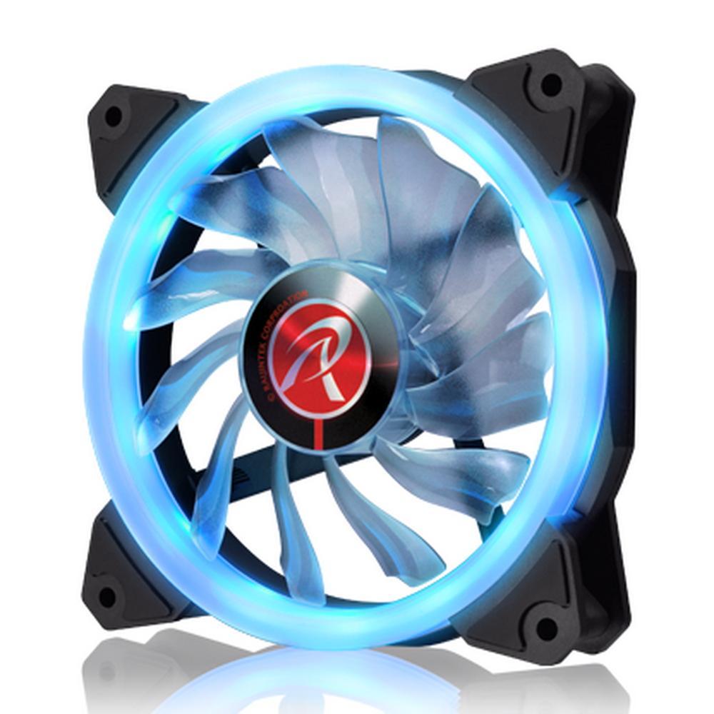 Вентилятор в корпус Raijintek IRIS 12 BLUE 0R400041(Singel LED fan, 1pcs/pack), 12025 LED PWM fan, O-type LED - фото 1 - id-p220870459