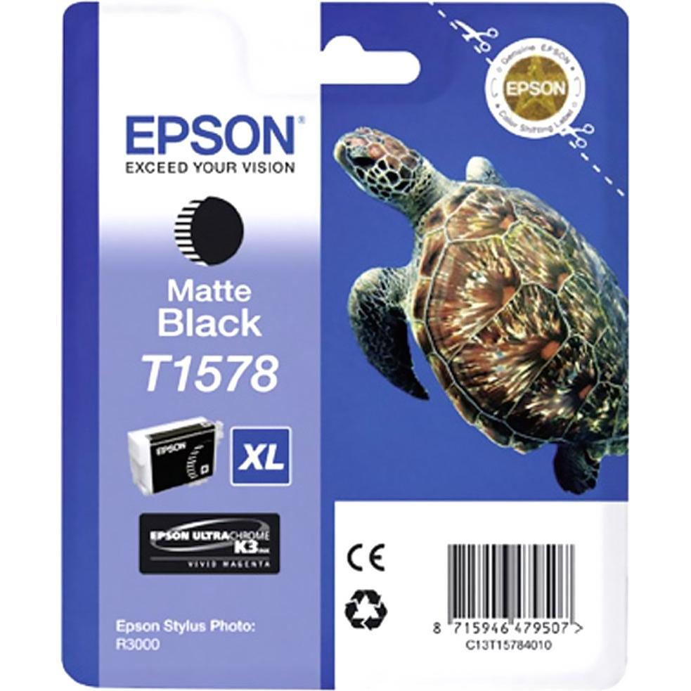 Картридж Epson I/C R3000 Matte Black Cartridge C13T15784010 - фото 1 - id-p209831413