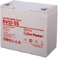 Аккумуляторная батарея PS CyberPower RV 12-55 / 12 В 55 Ач Cyberpower. Battery CyberPower Professional series