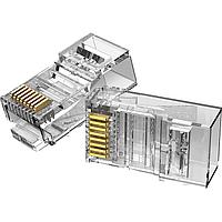 Коннектор Vention RJ45 (8p8c), cat. 5e, под витую пару (50шт.) IDBR0-50