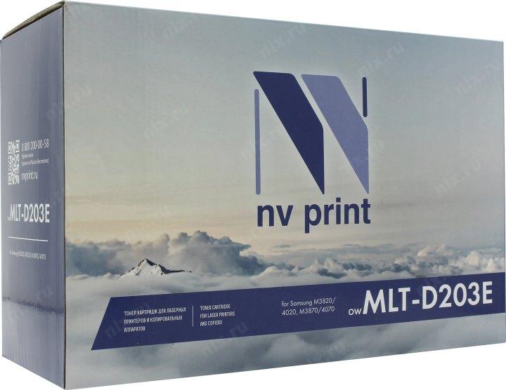 Картридж NV-Print аналог MLT-D203E для Samsung M3820/4020/3870/4070 - фото 1 - id-p222074842