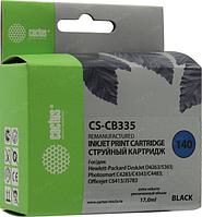 Картридж Cactus CS-CB335 (№140) Black для HP D4263/4363/J5783/6413