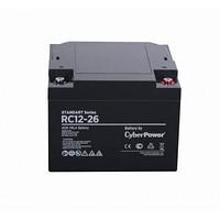 Аккумуляторная батарея SS CyberPower RC 12-26 / 12 В 26 Ач Cyberpower. Battery CyberPower Standart series RС