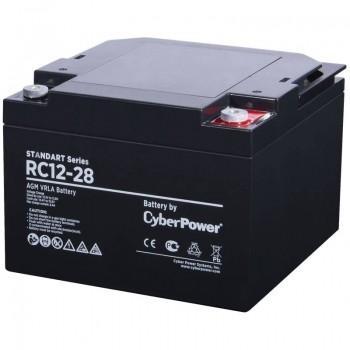 Аккумуляторная батарея SS CyberPower RC 12-28 / 12 В 28 Ач Cyberpower - фото 1 - id-p214170006