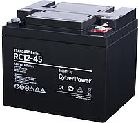 Аккумуляторная батарея SS CyberPower RC 12-45 / 12 В 50 Ач Cyberpower. Battery CyberPower Standart series RС