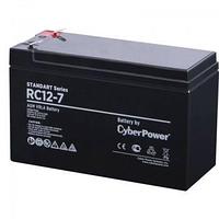 Аккумуляторная батарея SS CyberPower RC 12-7 / 12 В 7 Ач Cyberpower. Battery CyberPower Standart series RС