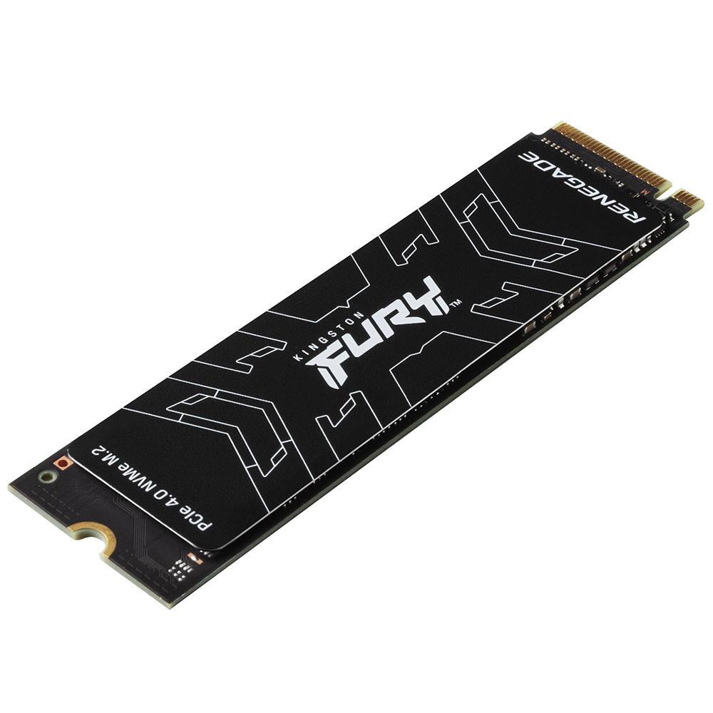 Накопитель SSD M.2 2280 M PCI Express 4.0 x4 Kingston 500Gb Fury Renegade (SFYRS/500G) 7300/3900 MBps TLC - фото 1 - id-p212716789