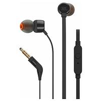 Наушники с микрофоном JBL Tune 110 Black (шнур 1.1м) JBLT110BLK