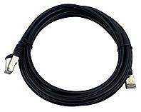 Патч-корд Buro STP 4 пары cat7 CCA molded 3м черный RJ-45 (m)-RJ-45 (m)