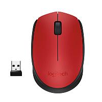 Мышь Logitech Wireless Mouse M171, red, [910-004641]