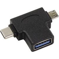 Orient UC-302 Переходник USB3.0 AF-- micro-B + USB-C M