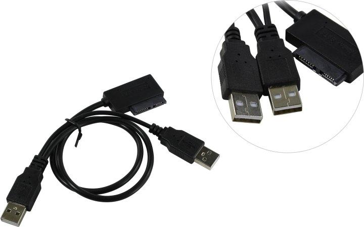 Orient UHD-300SL SATA-- USB2.0 Кабель-адаптер(адаптер для подключения Slimline SATA устройств к USB - фото 1 - id-p207847856