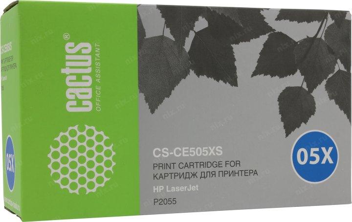 Картридж Cactus CS-CE505X(S) для HP LJ P2055 - фото 1 - id-p212698158