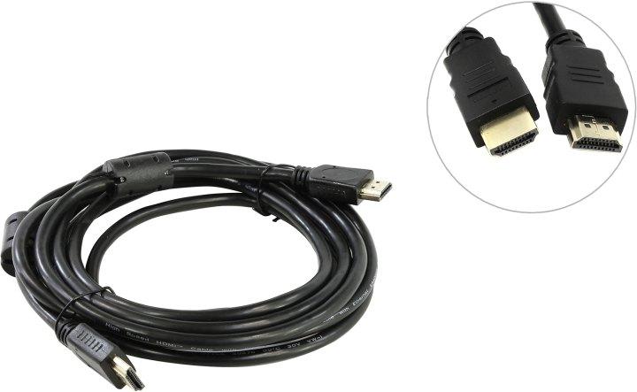5bites APC-014-030 Кабель HDMI to HDMI (19M -19M) 3м 2 фильтра ver1.4 - фото 1 - id-p212700851
