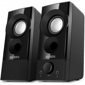 Колонки SVEN 357 SV-018191 чёрный, USB, акустическая система 2.0, мощность 2x3 Вт(RMS) - фото 1 - id-p213440141