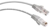 Патч-корд Cabeus PC-UTP-RJ45-Cat.5e-1m-LSZH Кат.5е 1 м серый