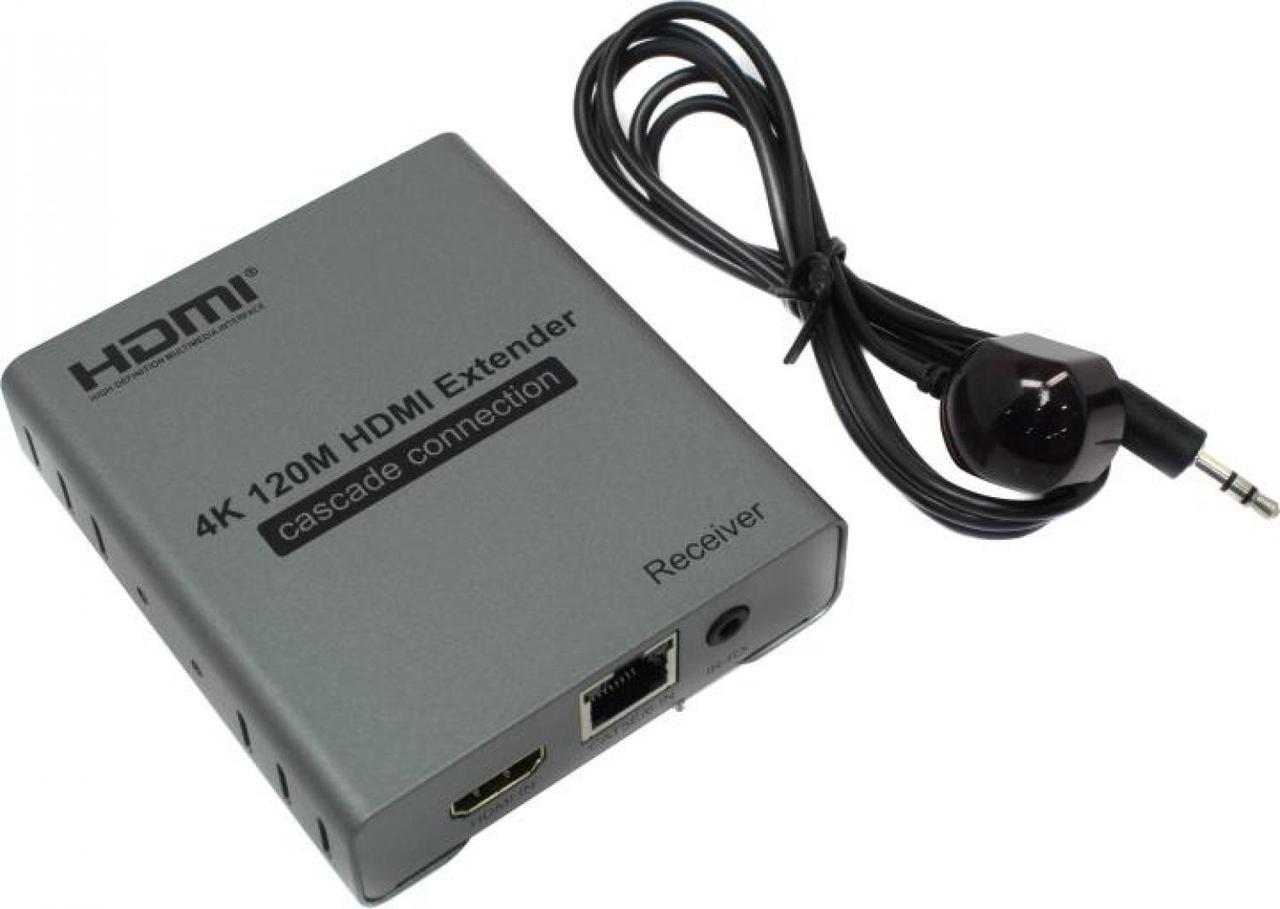 ORIENT VE048-RX, HDMI IP Receiver, дополнительный приемник для комплекта VE048, 1080p@60Hz, 4K@30Hz/ - фото 1 - id-p212713721