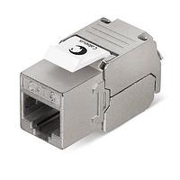 Вставка Cabeus KJ-RJ45-Cat.6-SH-180-Toolless Вставка Keystone Jack RJ-45(8P8C), 180 градусов, категория 6,